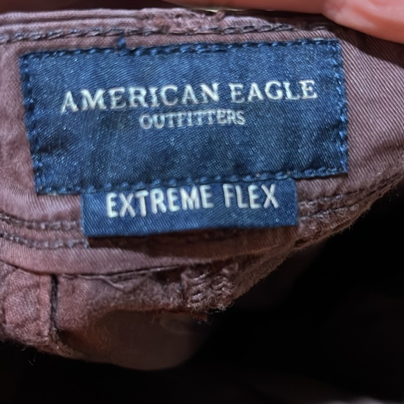 American Eagle men’s 28x34 Maroon Dress Pants - Picture 7 of 8